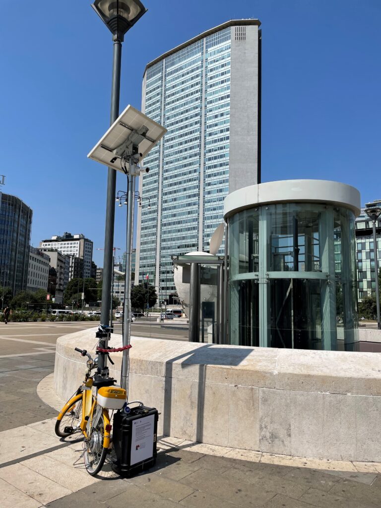 Milano Centrale - Camera installation